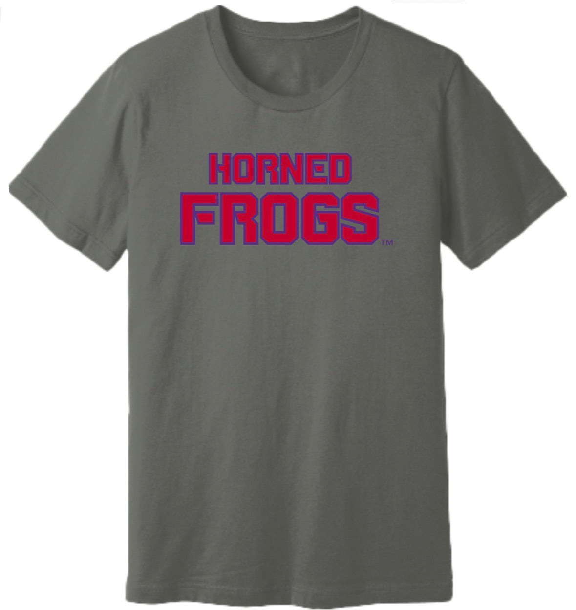TCU Horned Frogs Block Text T-Shirt