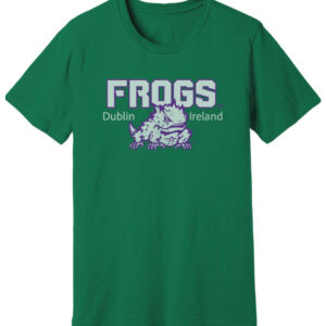 TCU Frogs Dublin Ireland Mascot T-Shirt