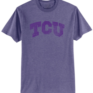 TCU Distressed Arch T-Shirt